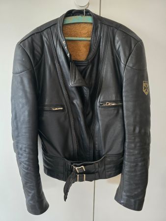 Lederjacke HARRO schwarz Grösse 52