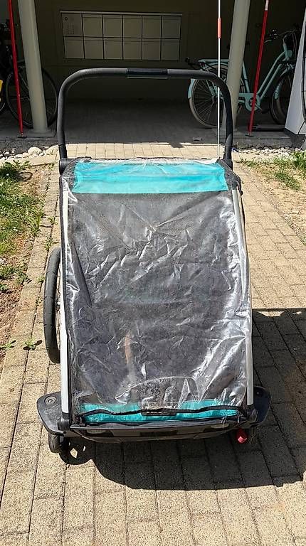 Thule Anhänger: Thule Chariot Lite 2  - gebrauchter Zustand – Gebraucht aus Zürich von HeroMama 2