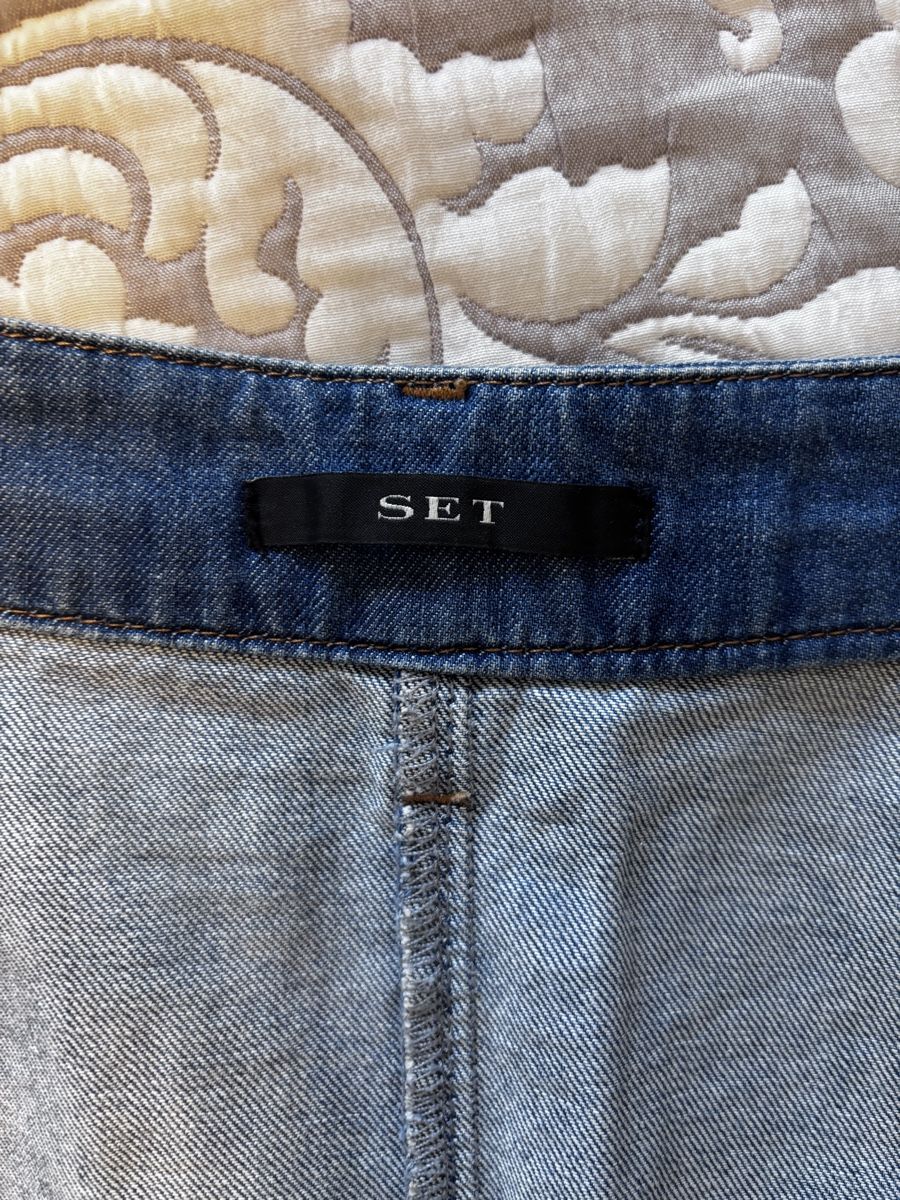 Gonne: Jeansrock mit Zipper von Set  – Usato da Zürich venduto da mary_5ln5 3