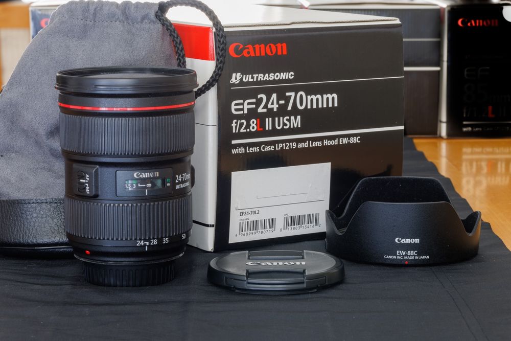 Canon EF 24-70mm f/2.8L II USM Lens – Click and Play Rent – Aluguer Câmaras Video