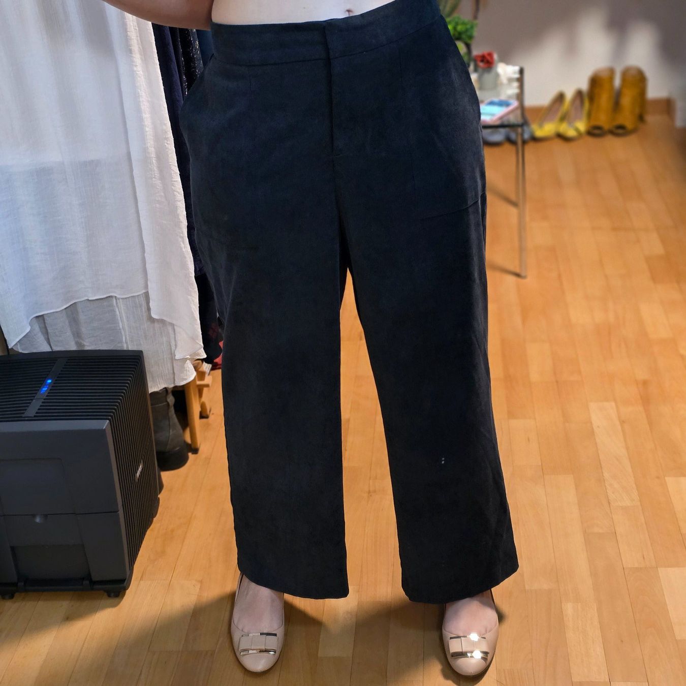 Pantaloni: Anthrazit Hose XL weit elegant – Usato da Wald ZH venduto da CapLux 3