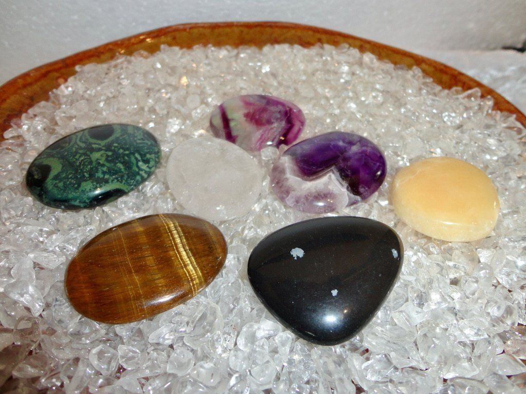 Edelsteine: Chakra- Set von mir zusammengestellt. – Neu (gemäss Beschreibung) aus Biberist von Steine 1
