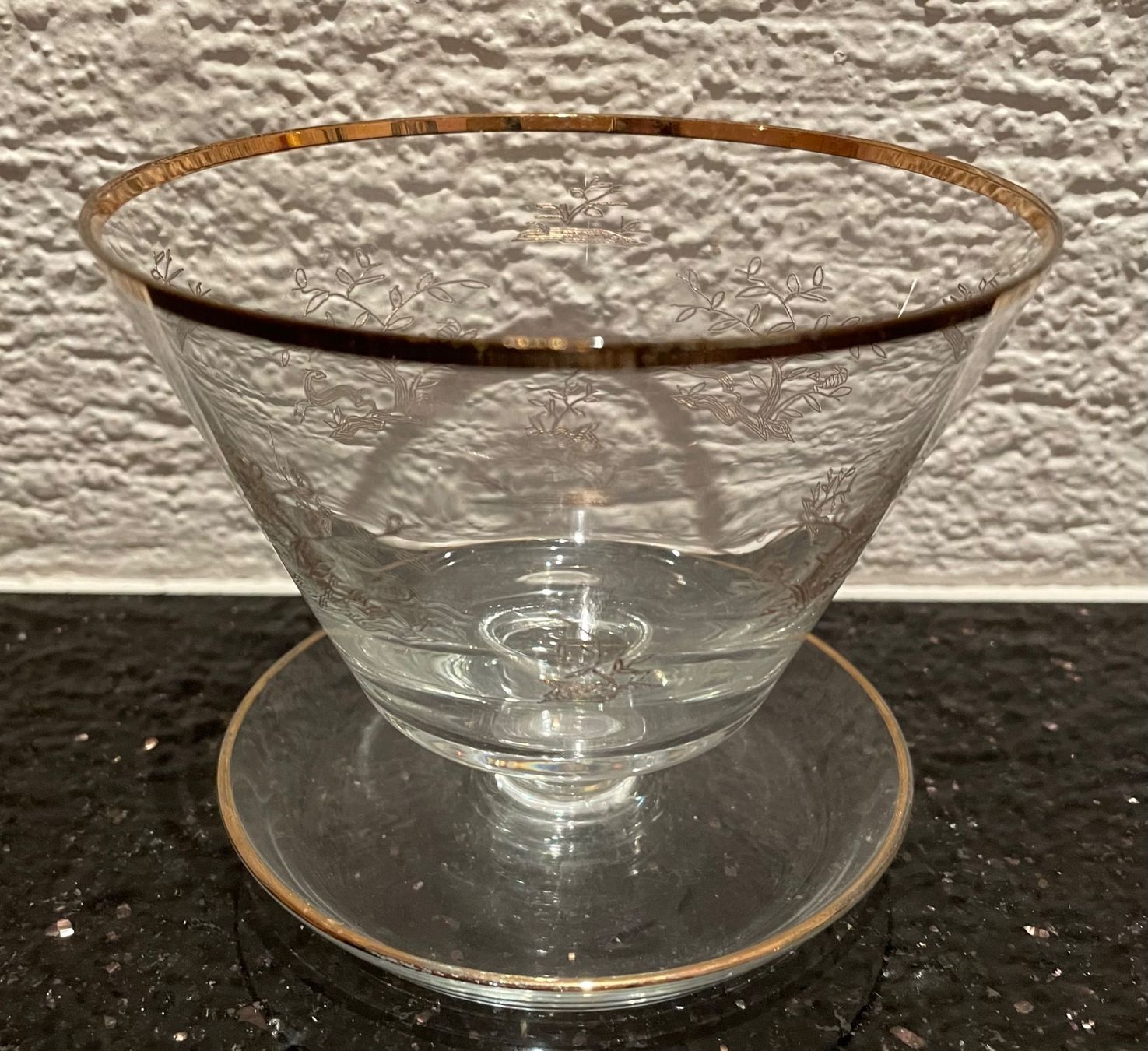 Bicchieri: 3 Vintage Dessertgläser – Usato da Niederweningen venduto da baghirac 6