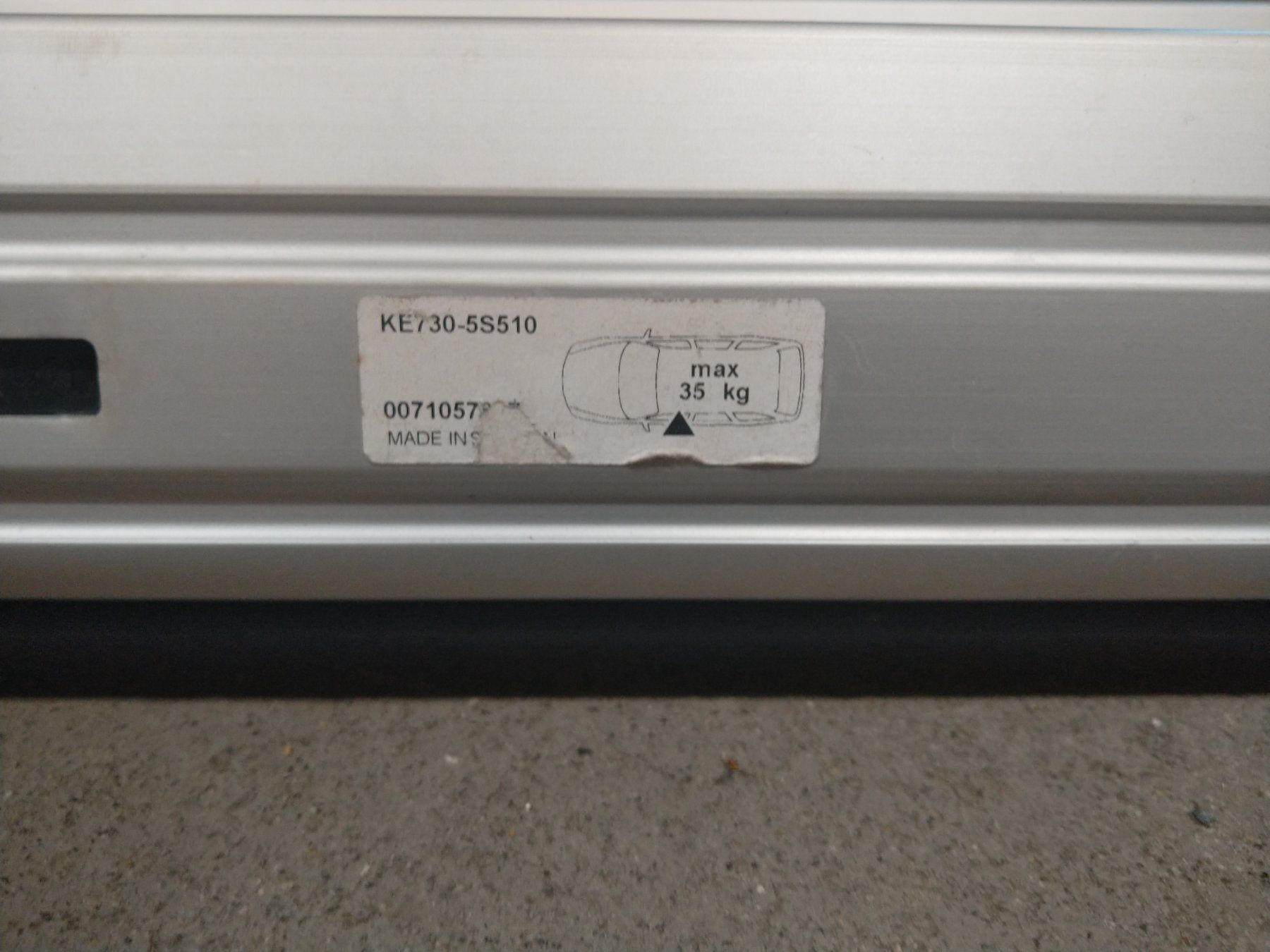 Dachträger: Dachträger Nissan Leaf – Gebraucht aus Appenzell von inf_65t2 2