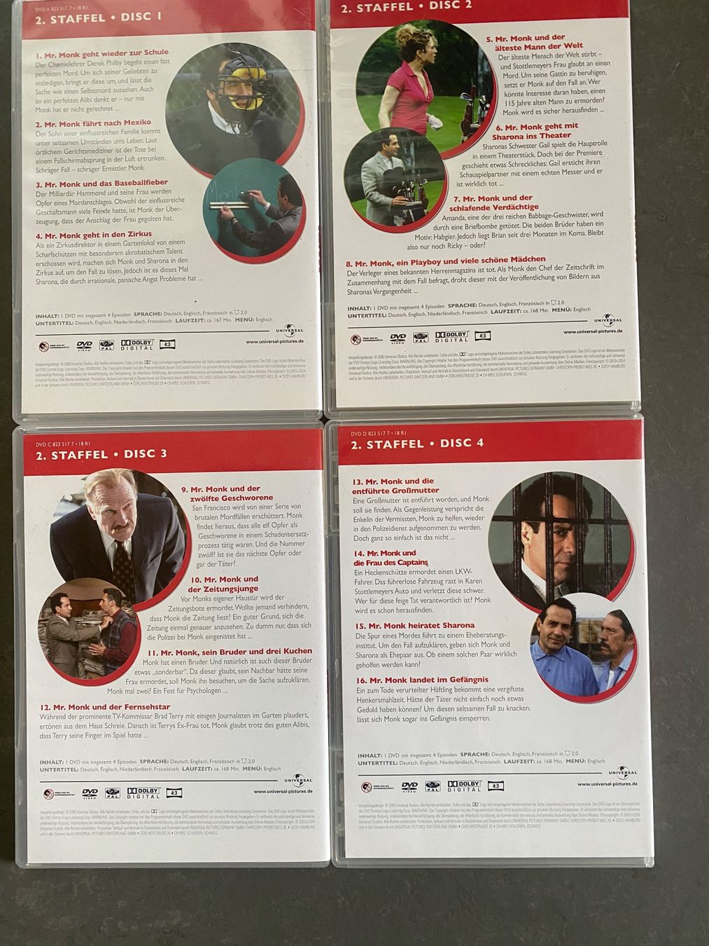 CDs: CD Monk - Staffel 2 -  Krimi-Serie – Neu (gemäss Beschreibung) aus Dallenwil von kavogt6 3