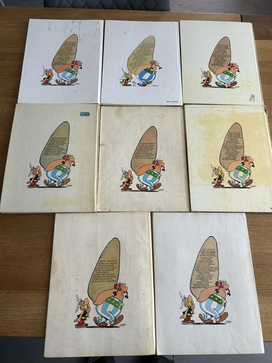 Comics: 8 Asterix und Obelix Comics/ Bänder – Gebraucht aus möhlin von Caja1 1