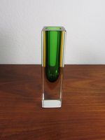 Mid Century Blockvase Flavio Poli Sommerso 1960er Jahre