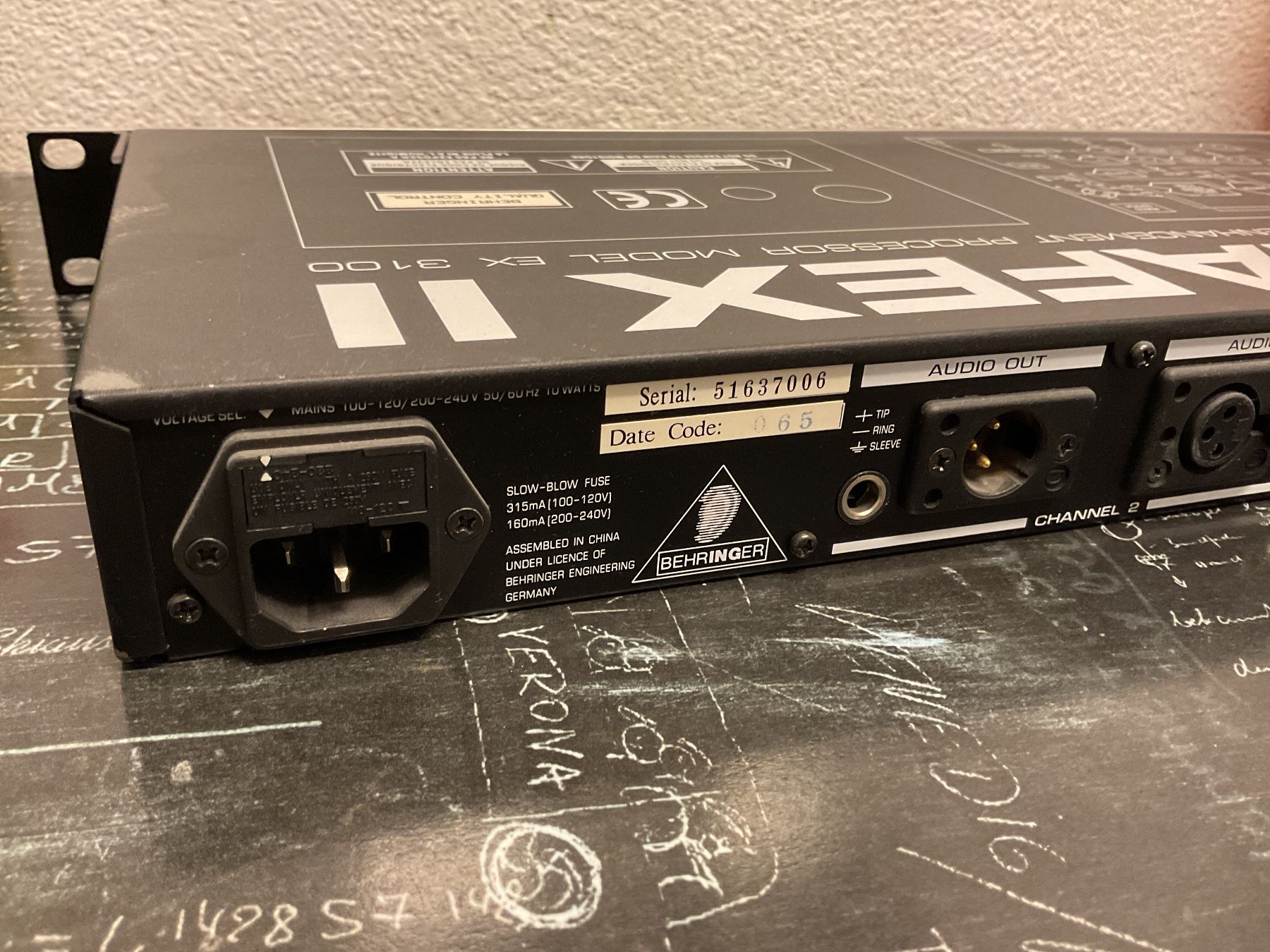 Behringer Strumenti musicali: Behringer Ultrafex II EX3100 – Usato da Zürich venduto da Euphoria05 1