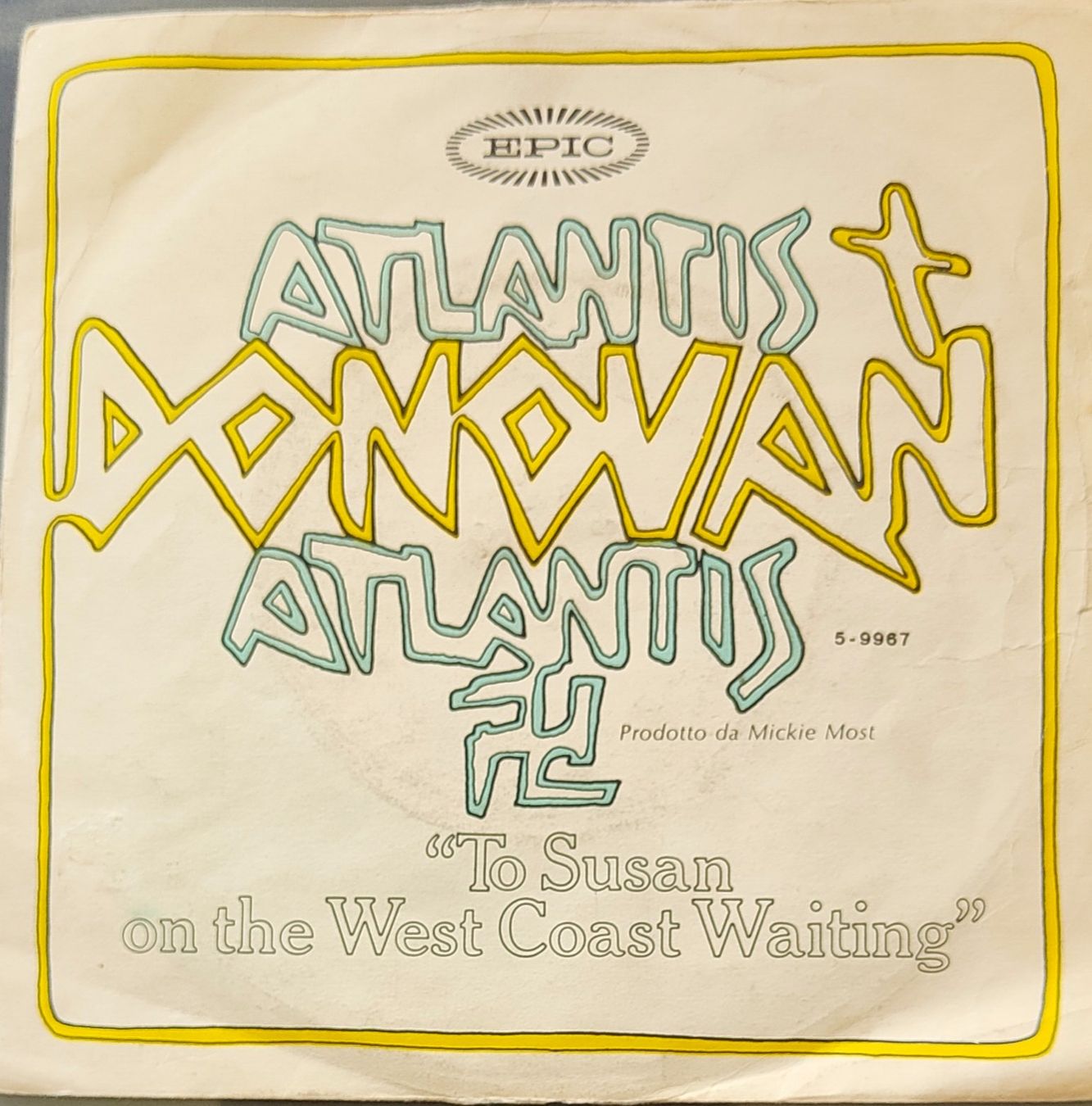 Schallplatten: Vinyl-Single Donovan - Atlantis – Gebraucht aus Langenthal von Modo39