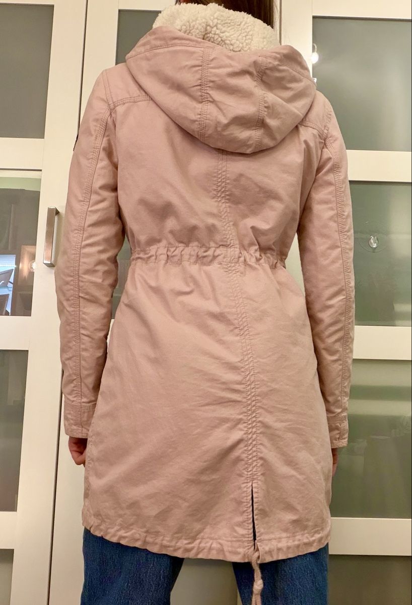 S.Oliver Cappotti: Q/S ROSA PARKA XS MIT TEDDYFUTTER – Usato da Zürich venduto da lia_wermuth 1