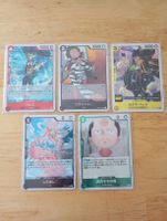One Piece 5x R Sammelkarten Jolly Roger Folie