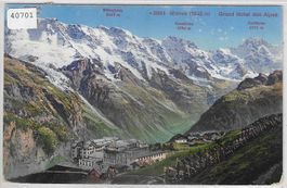 Mürren - Grand Hotel des Alpes - Litho
