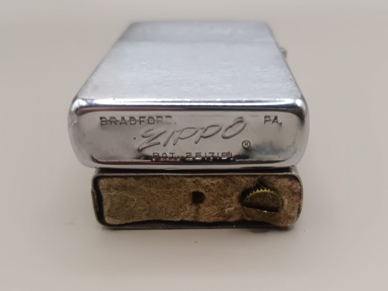 Zippo Accendini: Zippo "K" 1965 – Usato da Pampigny venduto da Calypso06 2