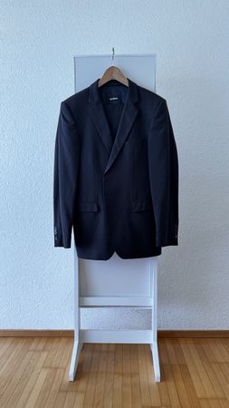 Strellson Anzug Schwarz, 2-teilig, Grösse 48