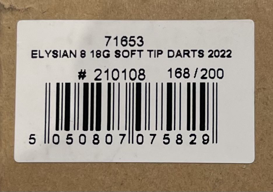 Freccette: TARGET - ELYSIAN 8 200 SET LIMITED EDITION  168/200 – Nuovo e nell'imballaggio originale da Zürich venduto da Syossmen 9
