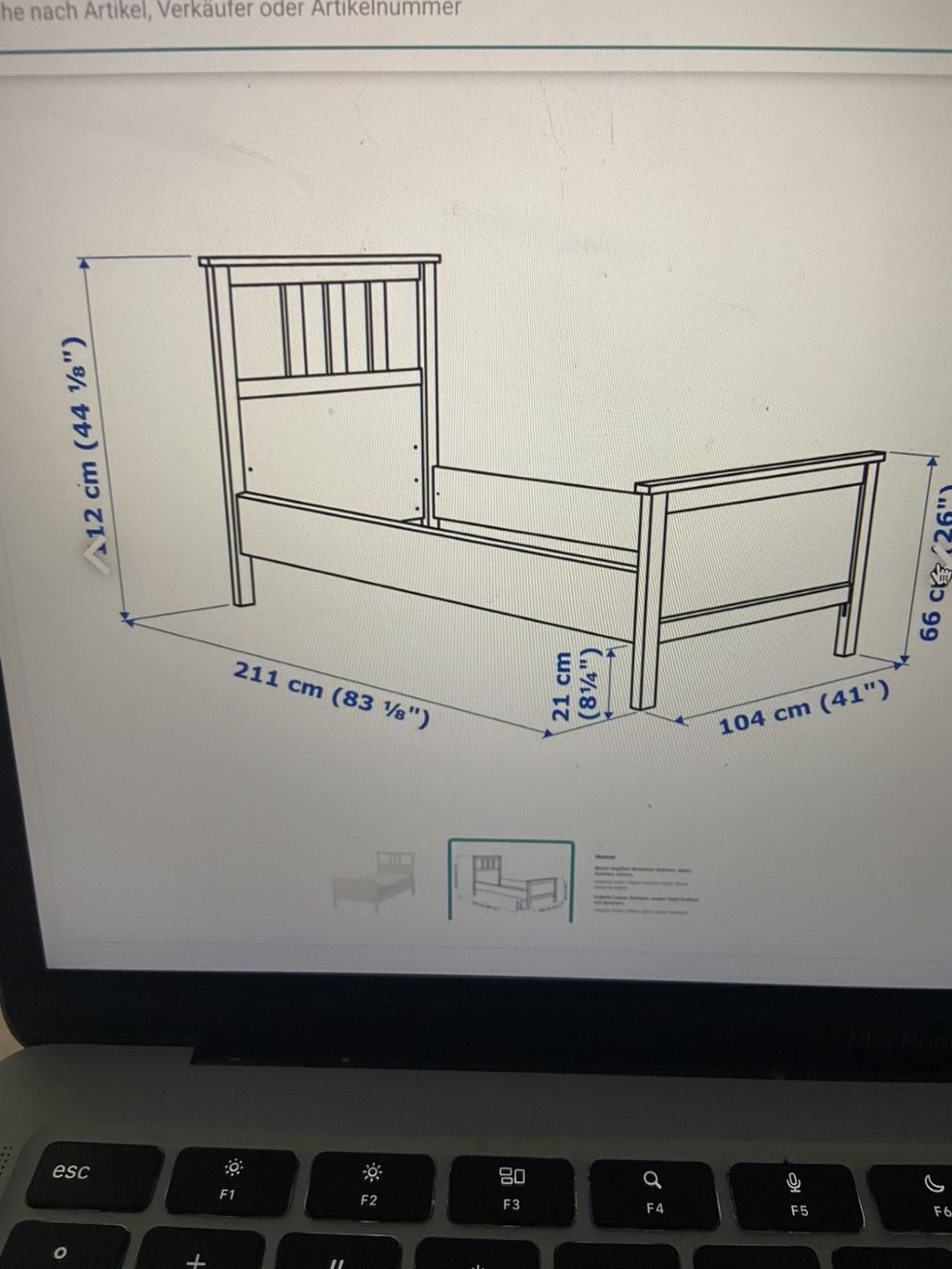 Ikea Betten: IKEA HEMNES Bettgestell 90x200 – Gebraucht aus Wald ZH von Dorita777777 1