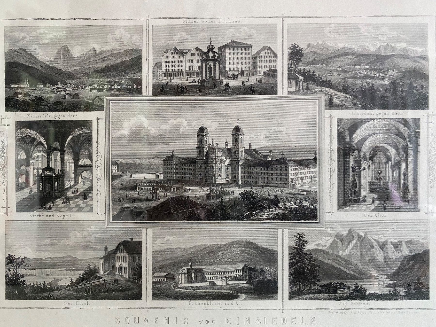 Poster & Bilder: Bild von Einsiedeln – Gebraucht aus Zürich von robbii13