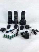 GIGASET | A170 Trio | Telefon | Schwarz | 3er-Set