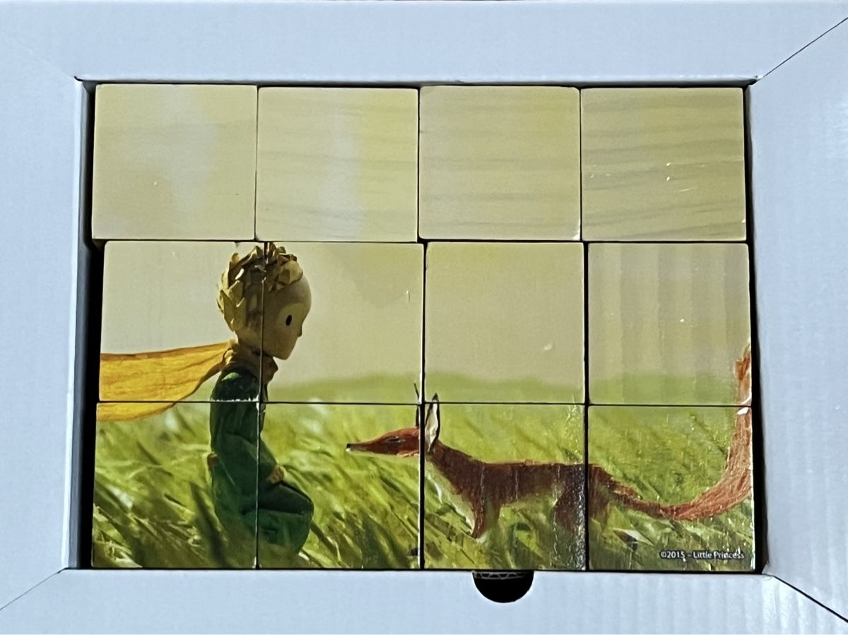 Hape Puzzle: 🫅Le petit prince Puzzle cubes – Usato da La Tour-de-Peilz venduto da Pansy02 1