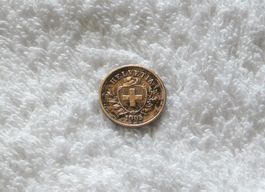 1 centime/Rappen 1905