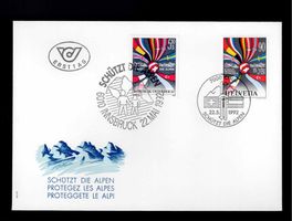 1 FDC Schweiz 1992
