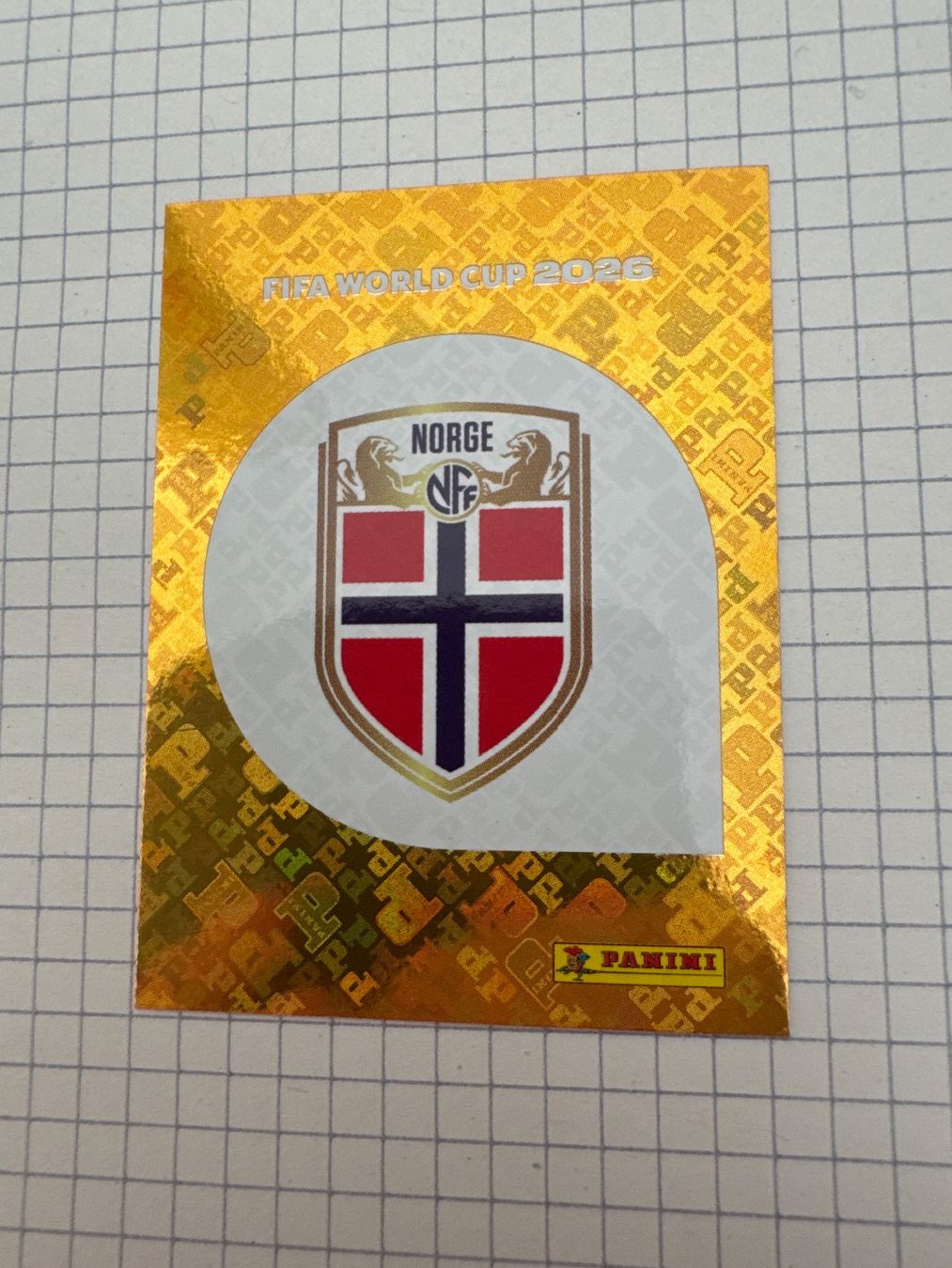 Panini Carte collezionabili: Panini Sticker WM 2026, NOR 1 – Nuovo (secondo la descrizione) da Winterthur venduto da mathis-spielsteine