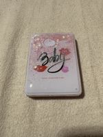 Kleines Kosmetikspiegelchen mit süssem Baby-Design (Valentin