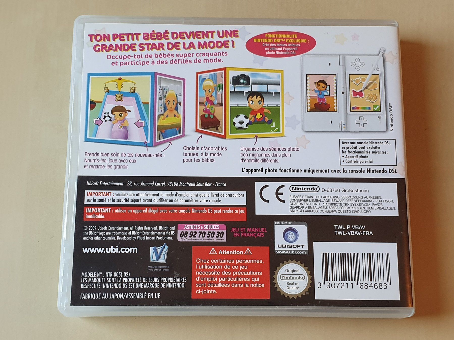 Nintendo Giochi: Baby Top Model – Usato da Stansstad venduto da collectorsshop 1