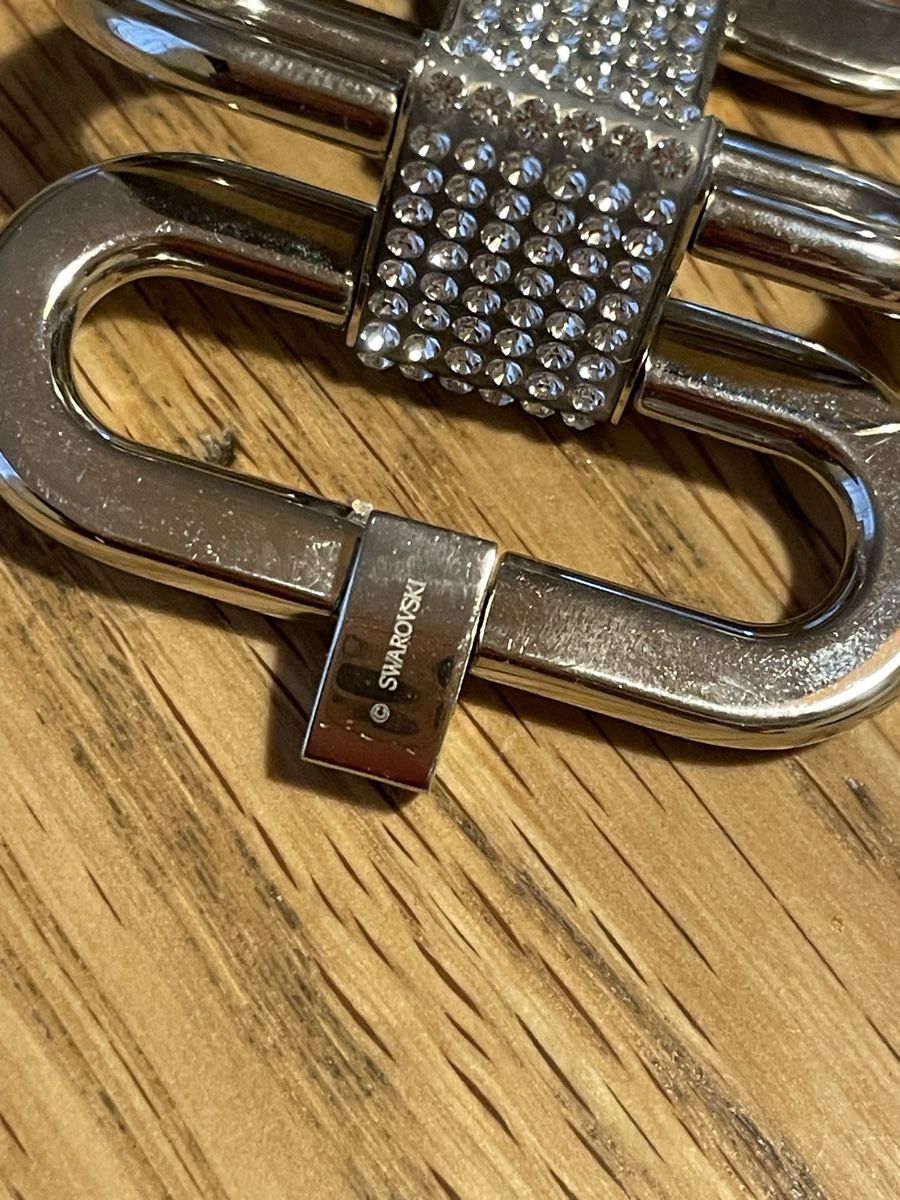 Swarovski Bracciali & Braccialetti: Schöne massive Armkette Swarovski – Usato da Flawil venduto da Naphtali 8