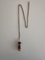 Halskette, silber mit Stein Anhänger