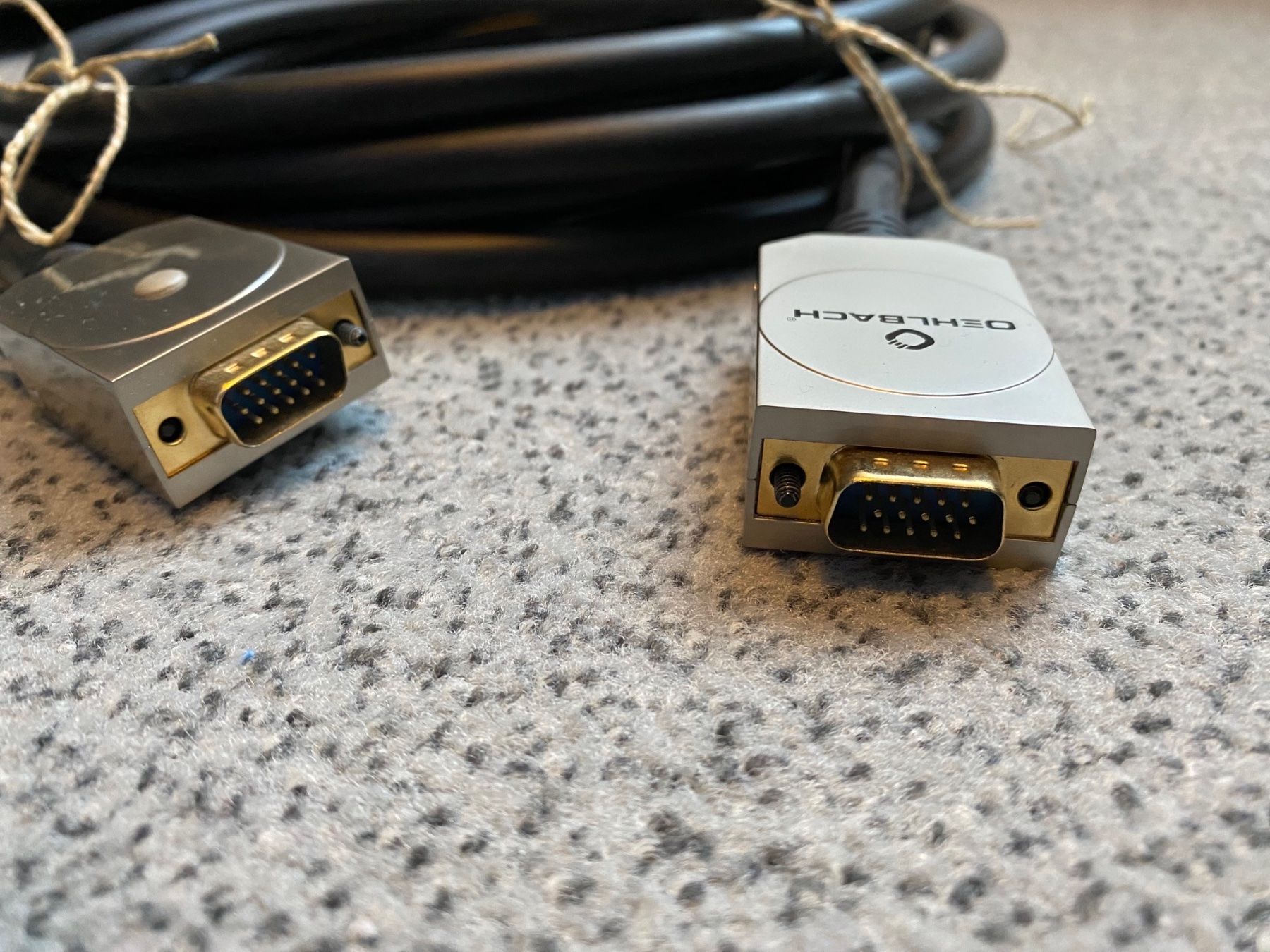 Oehlbach Cavi: Oehlbach, VGA Kabel, 5 Meter. – Usato da Reinach BL venduto da bernascg