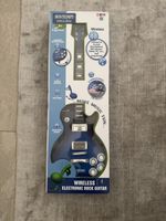 BONTEMPI Guitare Electrique sans fil bleue avec microphone