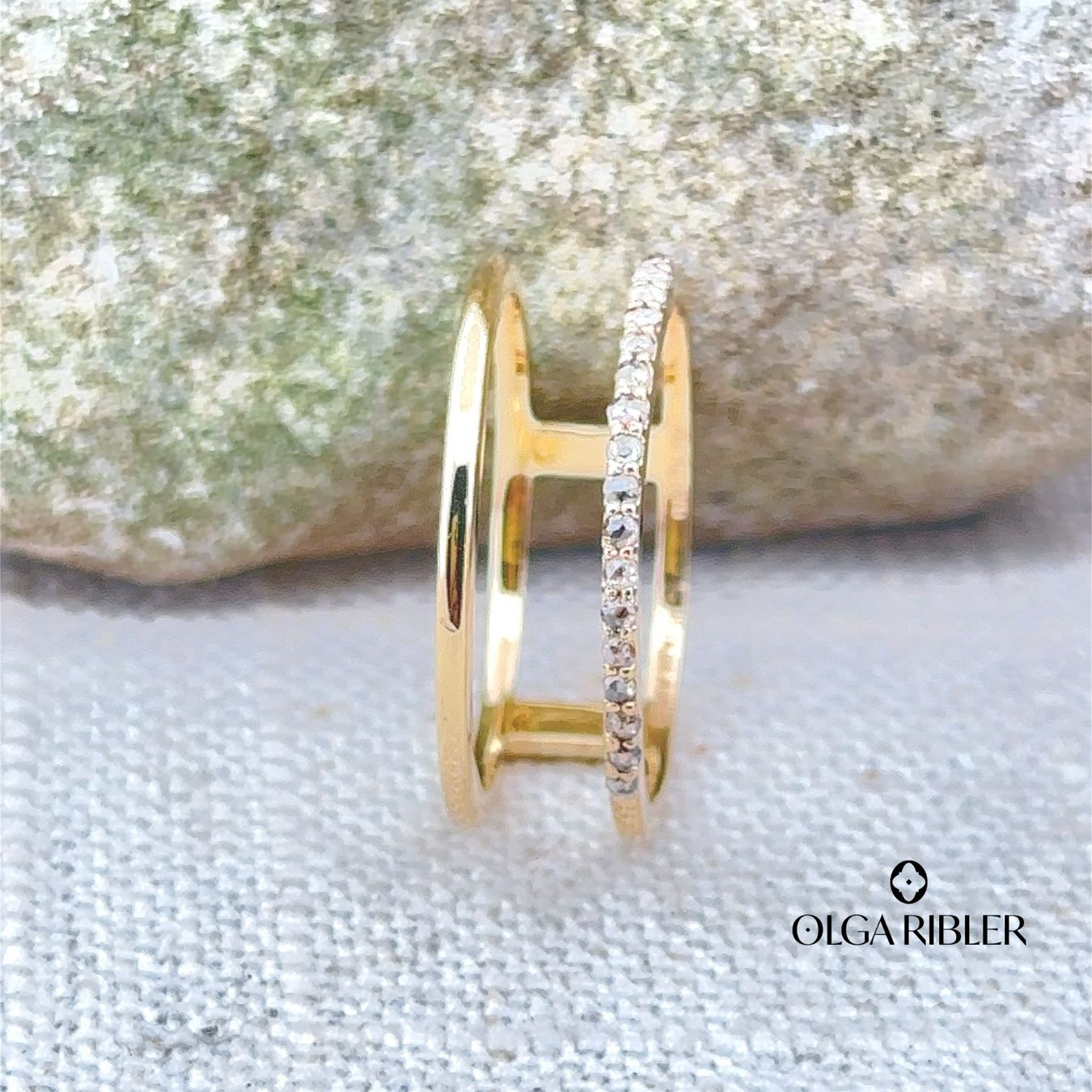 Olga Ribler Bagues: Diamanten Ring Silber Grösse 56 – Neuf (Voir description) à Luzern par Schmuckoutlet 3
