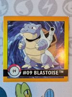 🇬🇧 Pokémon Sticker Serie 1 Artbox Blastoise n°09