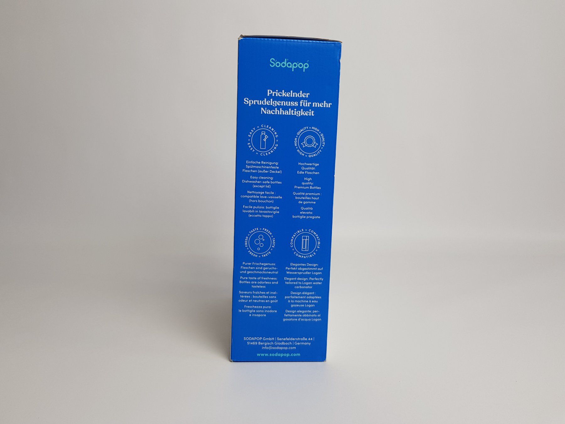 Altro per la casa: SODAPOP Logan Glasflaschen 2 x 850 ml – Nuovo (secondo la descrizione) da Suhr venduto da Restwert_Suhr 4