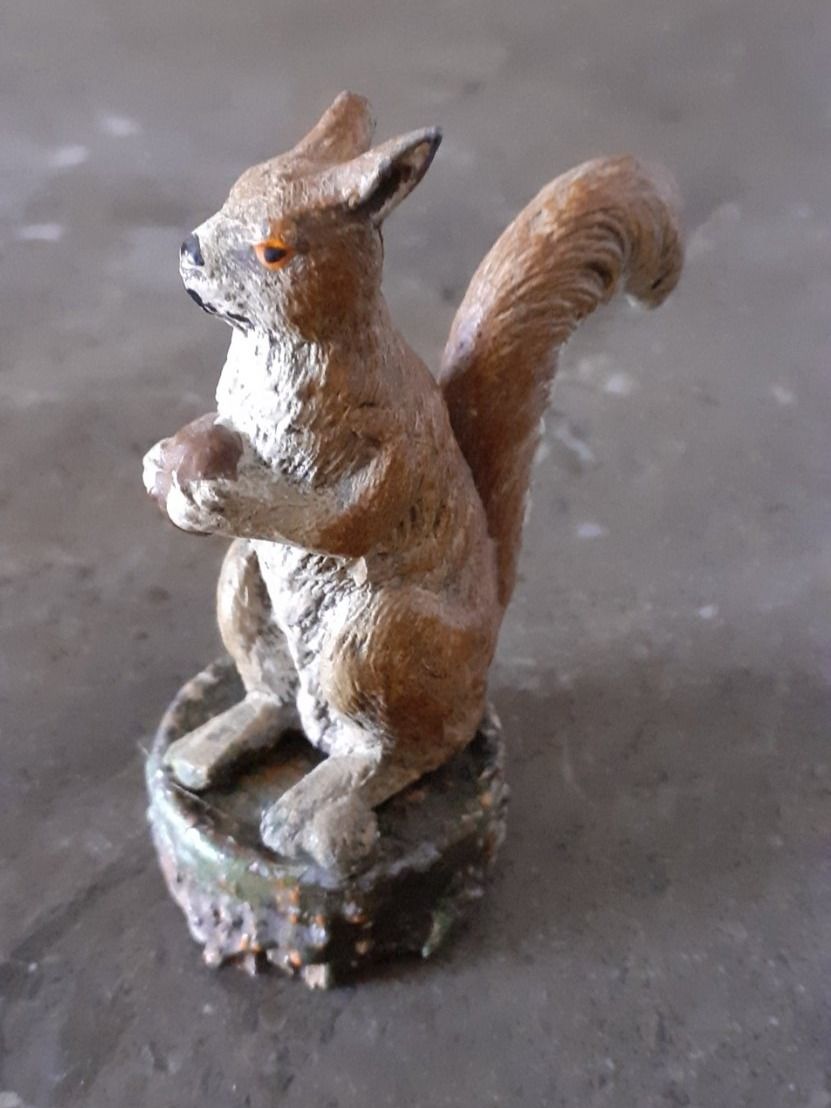 Figuren: Figur Metall Eichhörnchen – Gebraucht aus Mörschwil von antiksalon 9