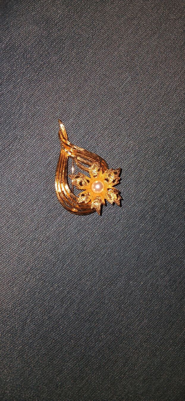 Spille & Fermagli: Goldener Pin mit Perle  – Nuovo (secondo la descrizione) da Bettingen venduto da z_nina11 2