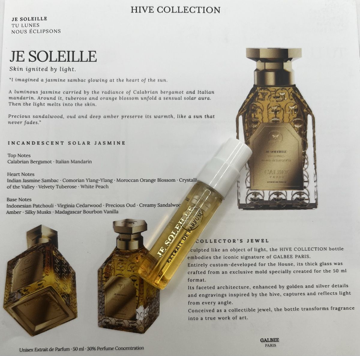 Profumi & Eau de Toilette: Set 3x EXDP Collection Hive by GALBEE  – Nuovo (secondo la descrizione) da Genève venduto da StaceyH 1