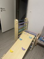 Klettergerüst Play Factory Indoor-Set Holz 3-teilig