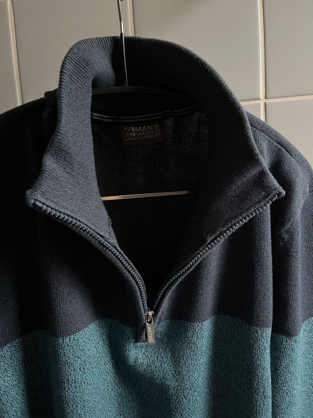 Pullover & Sweatshirts: Herren Halfzip Pullover, BW-Mix, Man`s World", Gr.M/50 – Gebraucht aus Adliswil von eri.40 3