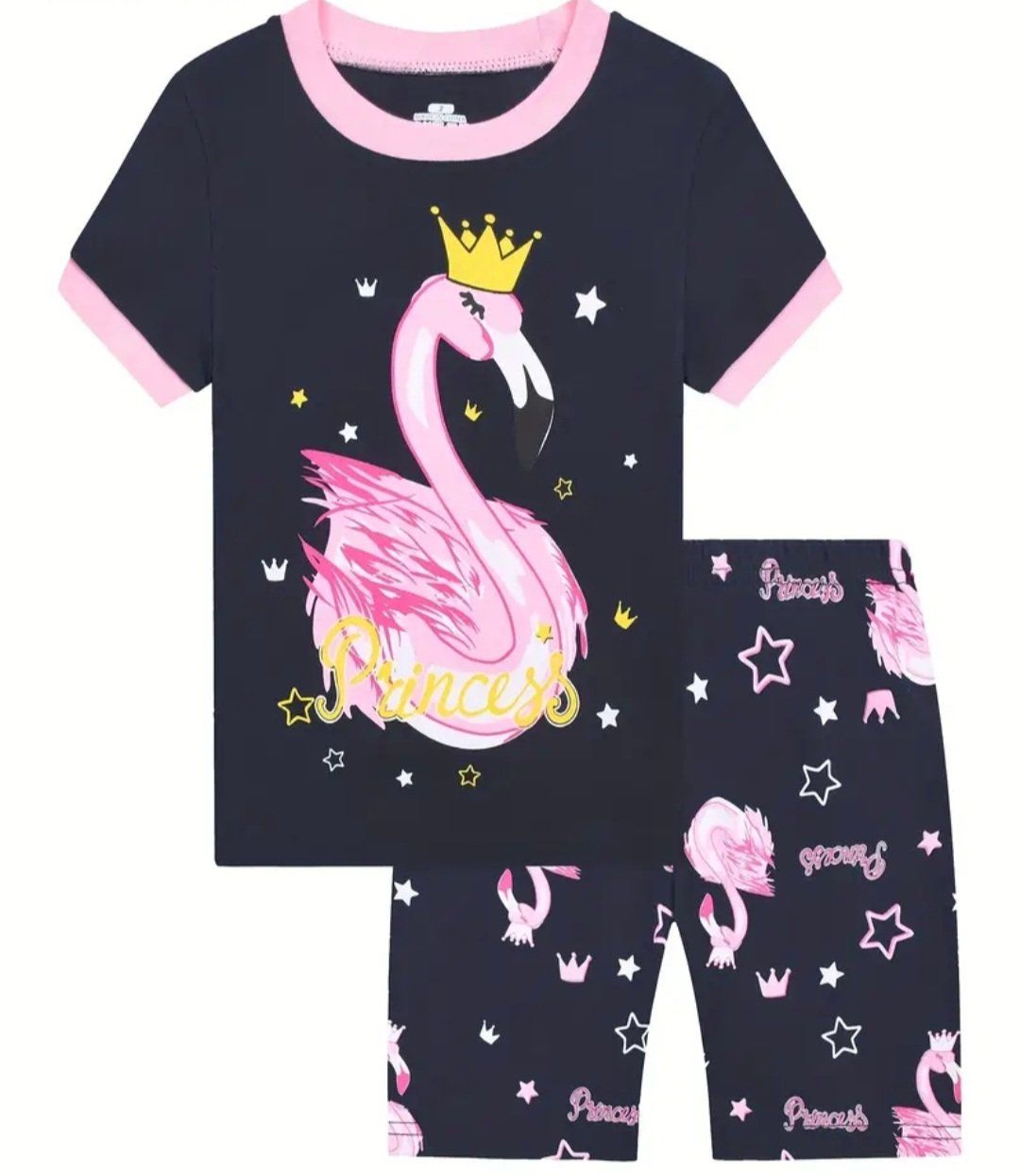 Pyjamas & Ähnliches: Süsses Pyjama "Flamingo" Gr. 110  NEU – Neu und originalverpackt aus Bütschwil von Taranabo