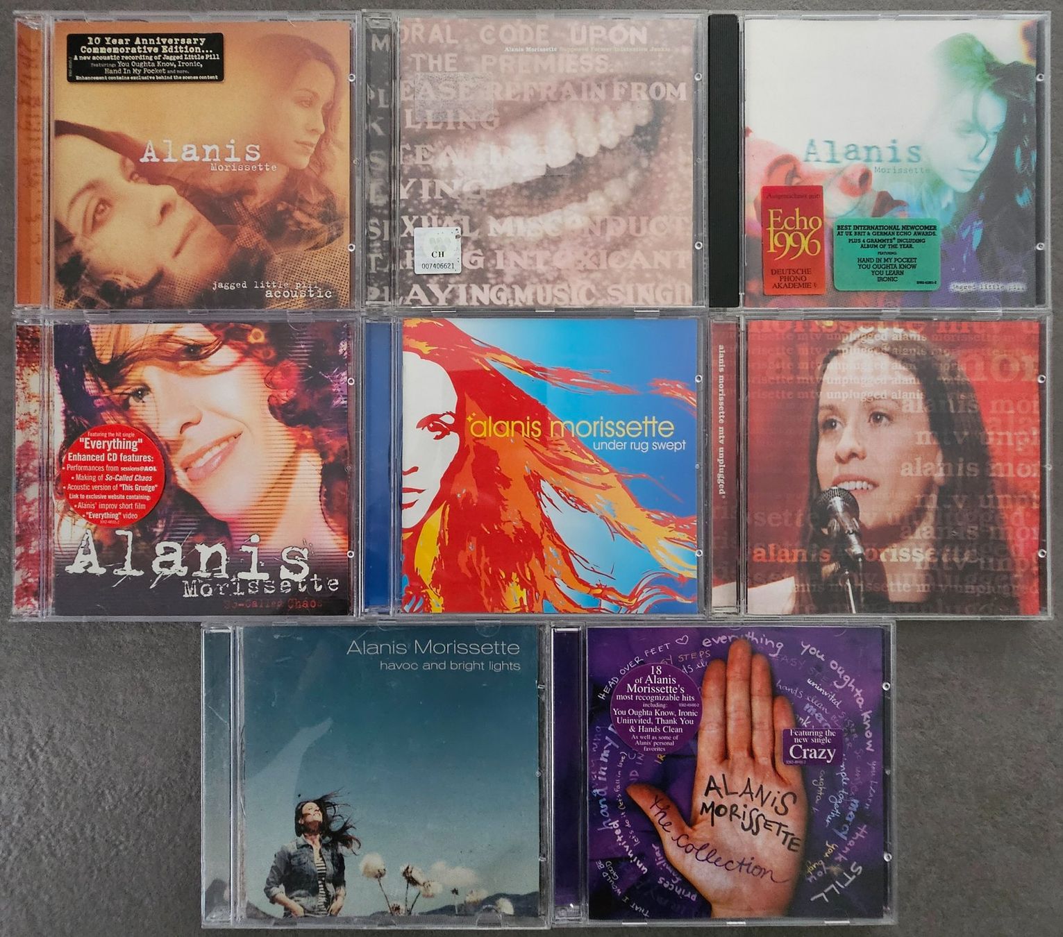 CD: Alanis Morissette CD's – Usato da Unterkulm venduto da Chaplyn2018