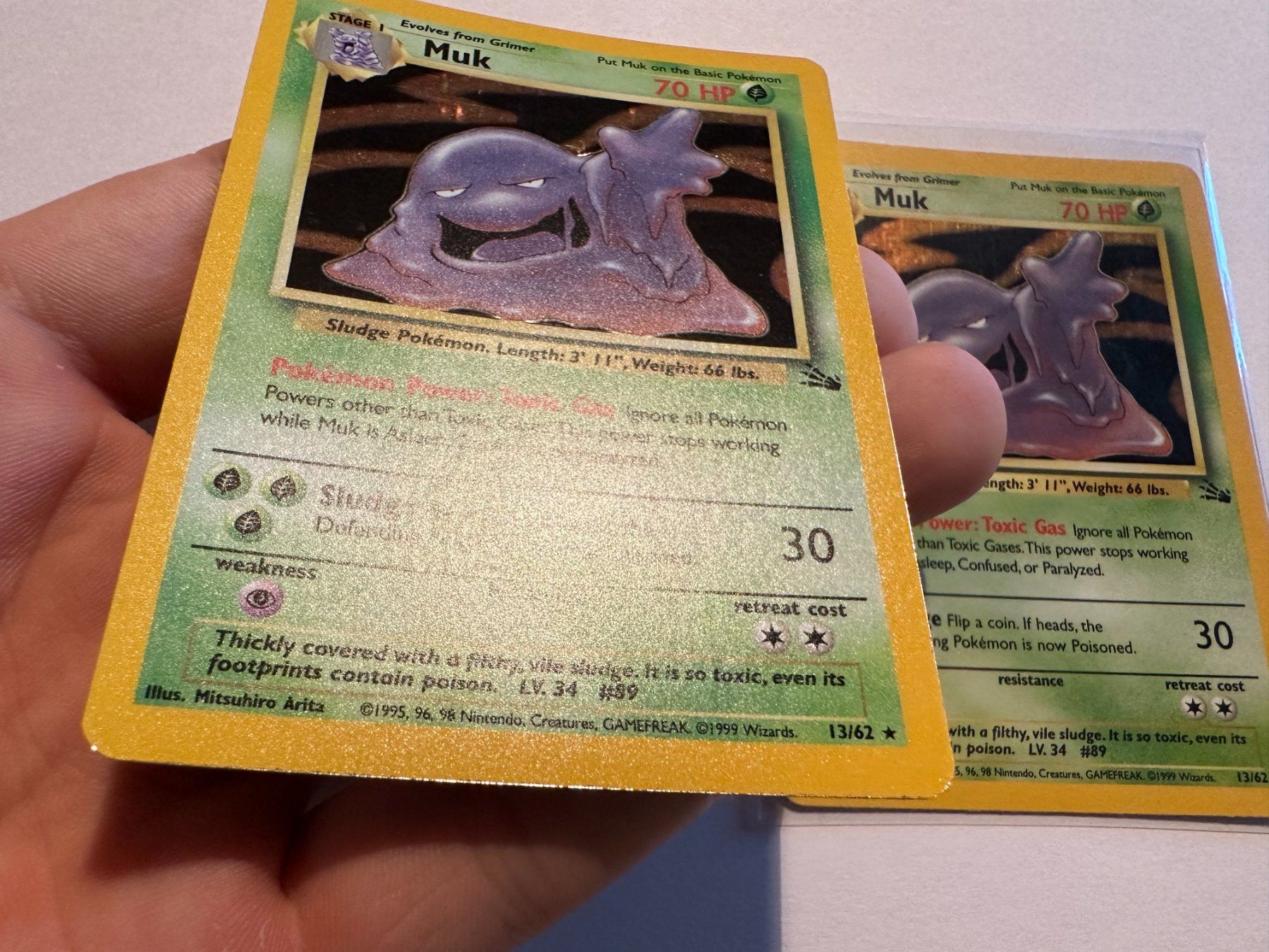 Pokémon Sammelbilder & Trading cards: Muk holo Set Fossil EN – Gebraucht aus Hagendorn von Pokecollectorch 1