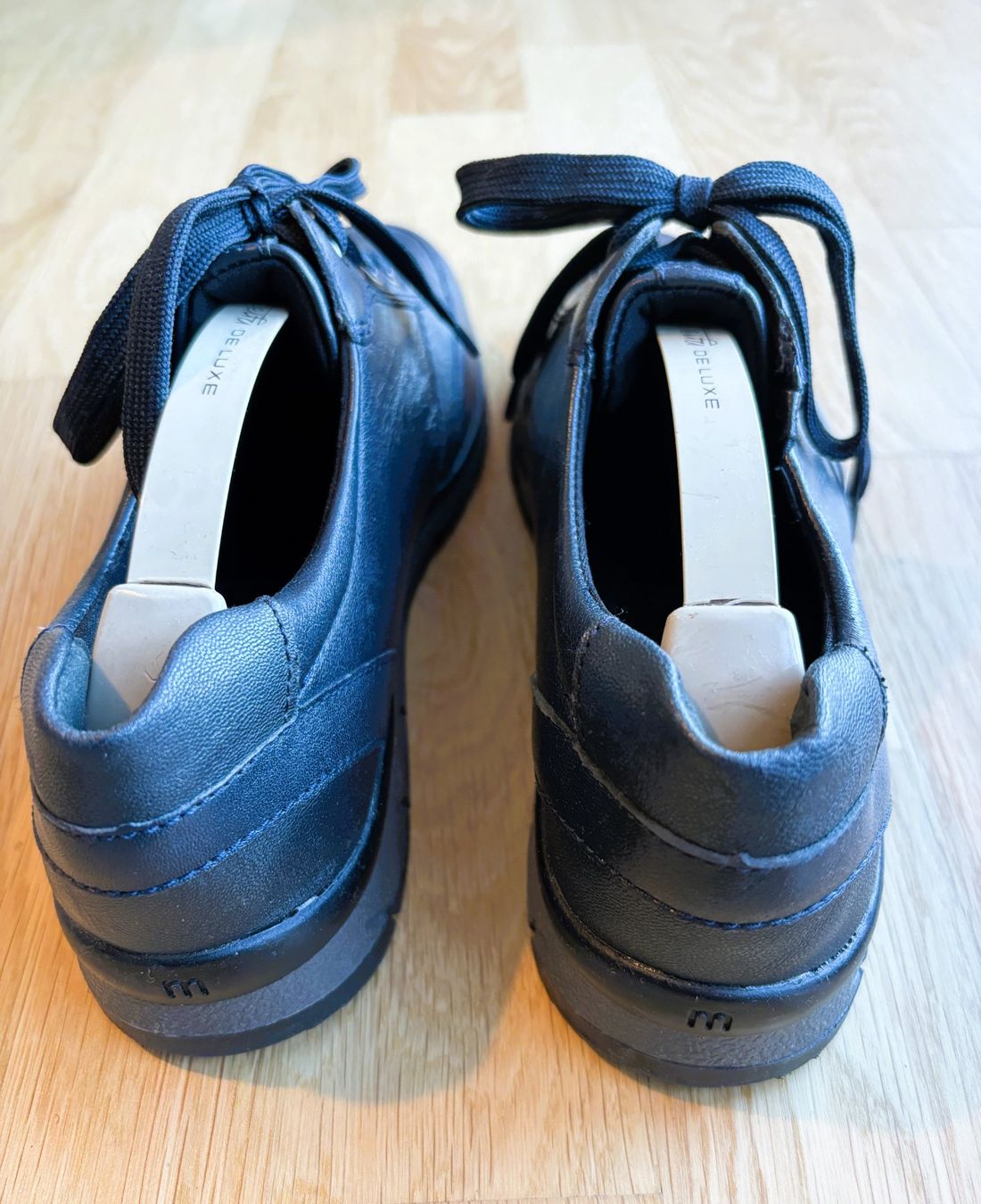 Scarpe da donna: Medicus Halbschuhe Schnürschuhe Leder schwarz – Usato da Riehen venduto da vendita 1
