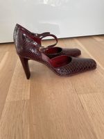Echtleder-Pumps, bordeaux, Gr. 38, neu, Paola Ferri