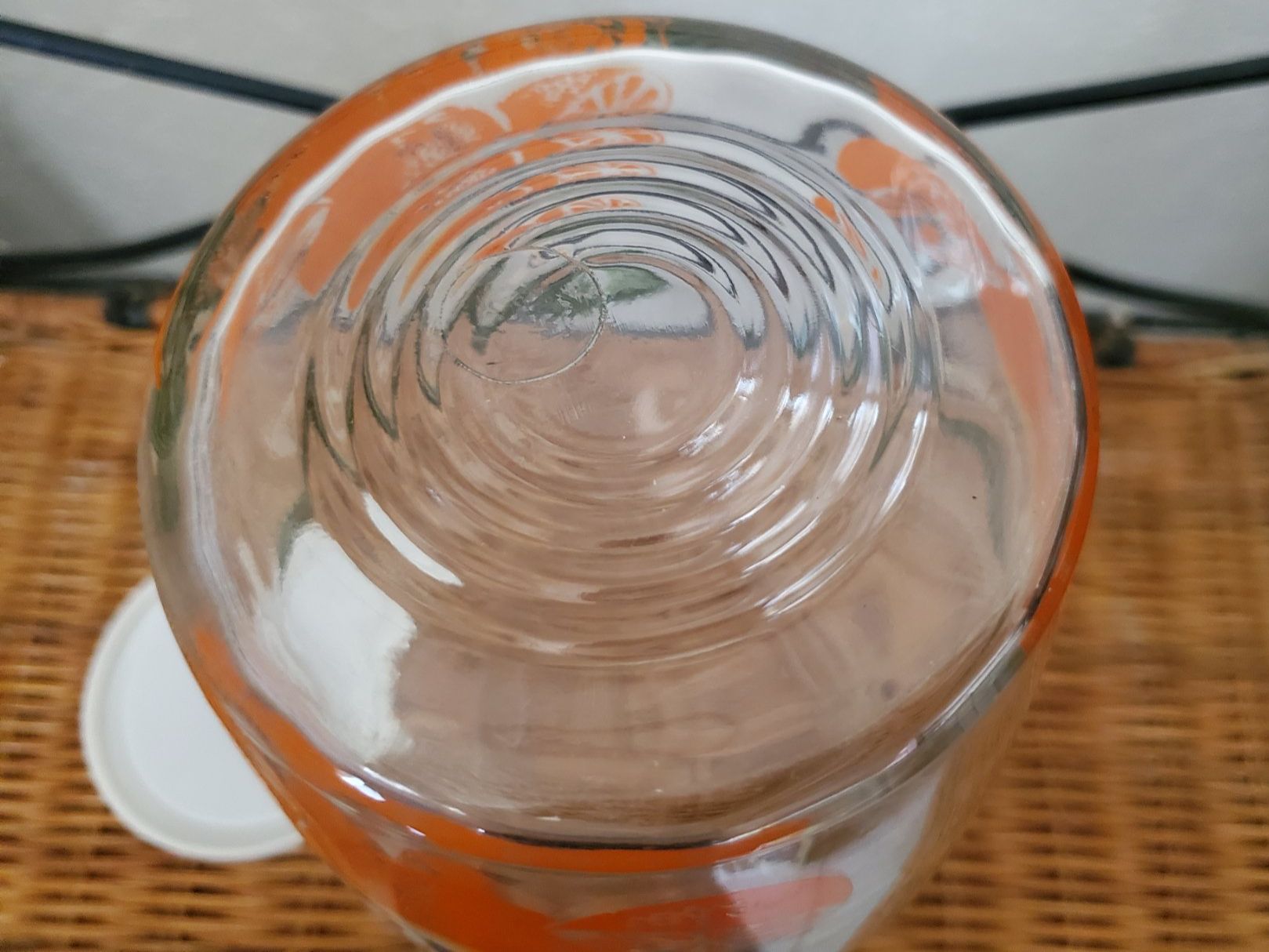 Caraffe: Carafe avec couvercle décor oranges – Usato da Rennaz venduto da La_malle_du_dauphin 7