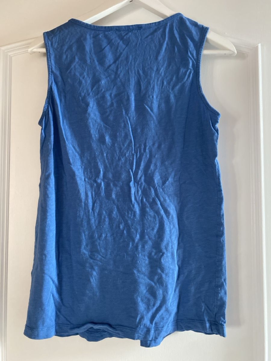 Esprit Top: Esprit Schwangerschaftstop, blau, Grösse M – Usato da St. Gallen venduto da Msgoethe 3