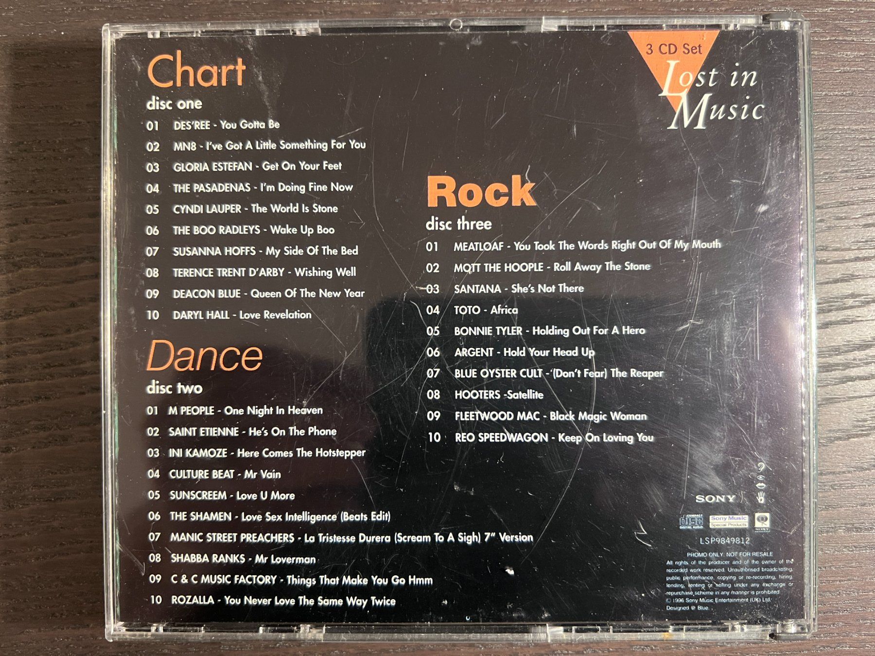 CD: Chart, Dance & Rock – Usato da Zürich venduto da MusikFreunde 1
