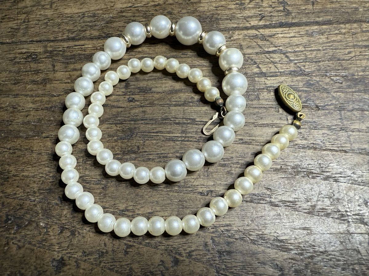 Catenine: Vintage Perlenkette – Usato da Lamone venduto da LaCantinaMagica 1
