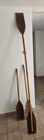 Wooden kayak paddles
